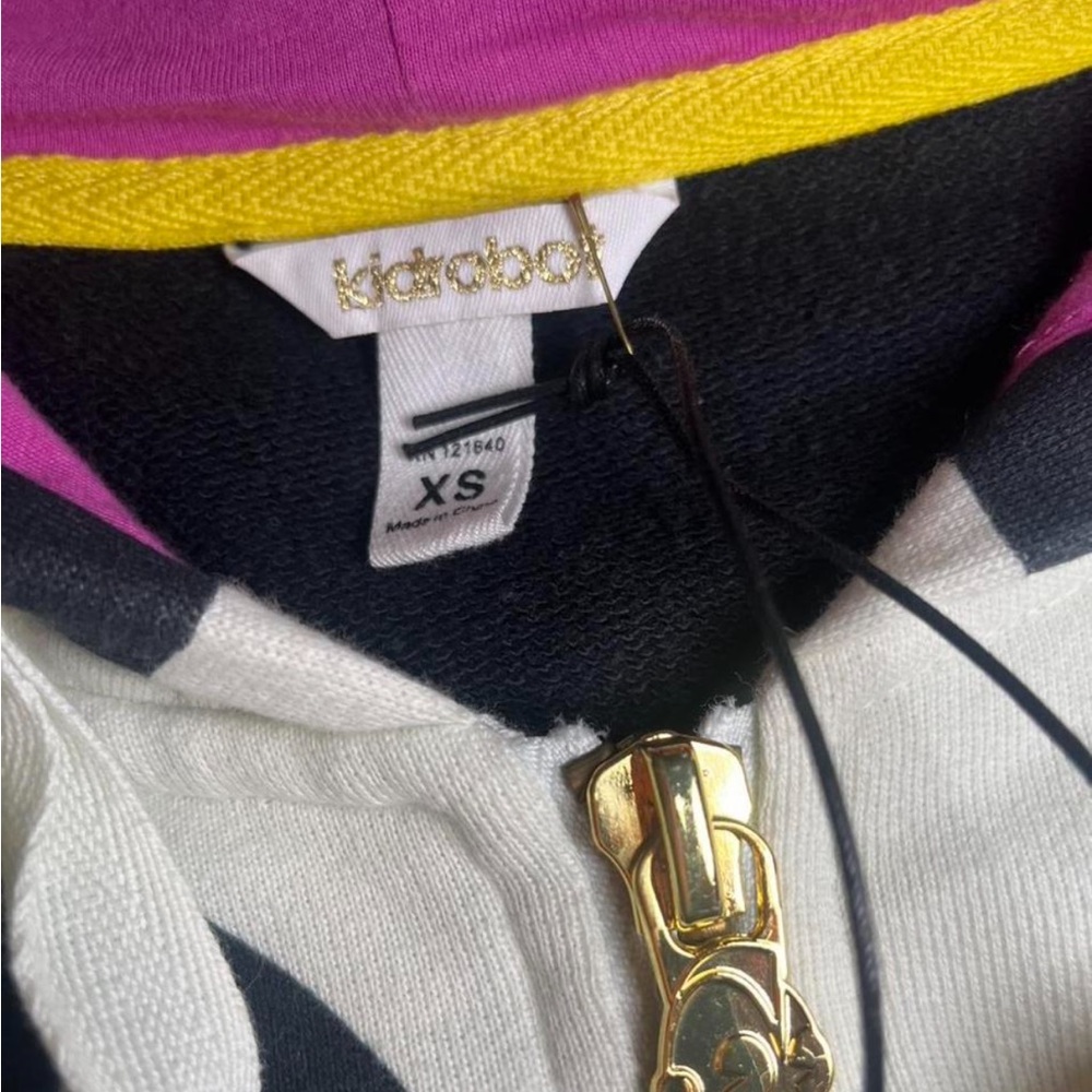 Kidrobot limited edition full-zip Smiley face Classic hoodie - Picture 4 of 9